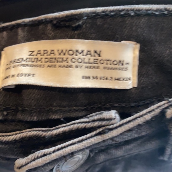 Zara TRF premium denim ripped skinny jeans - Picture 10 of 12